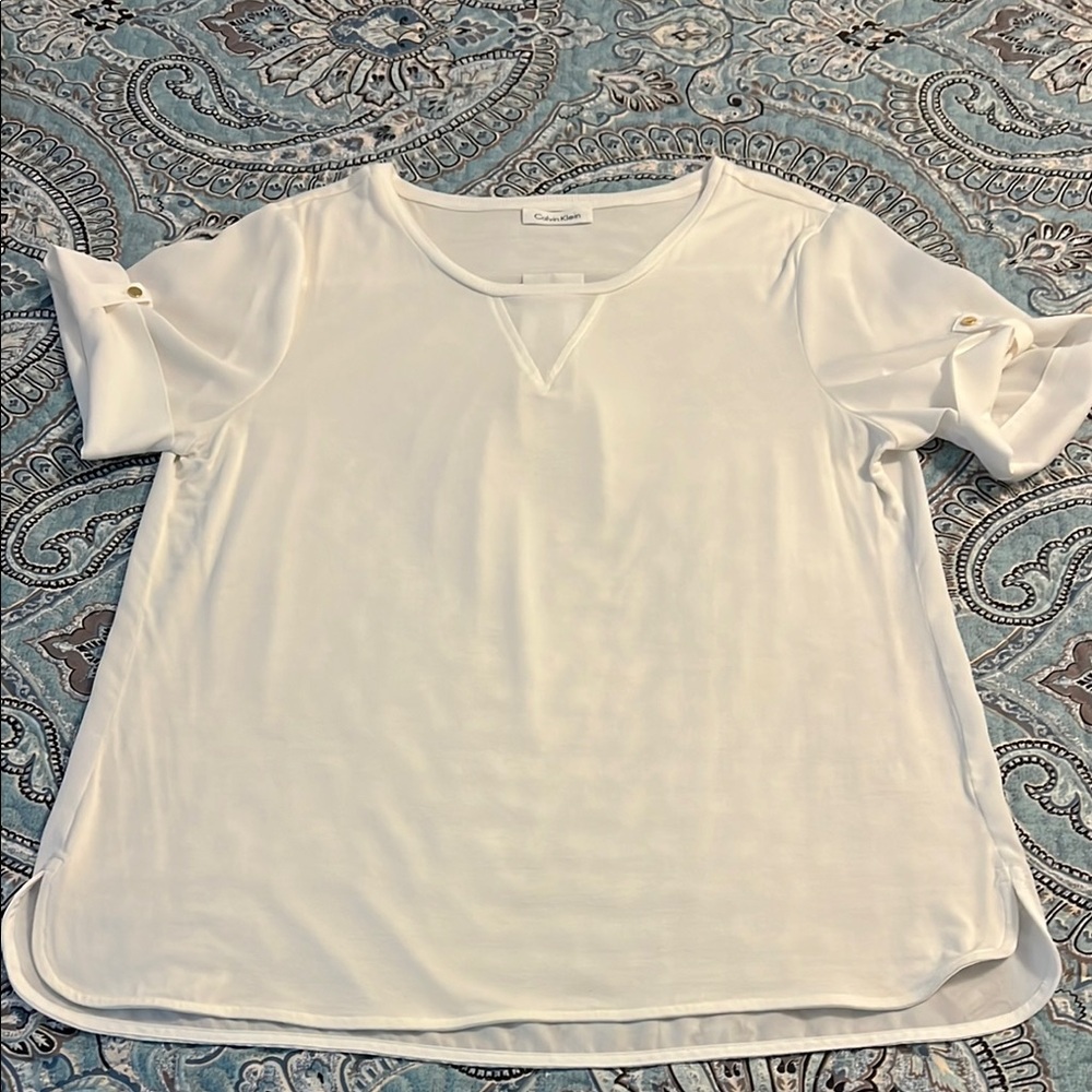 Calvin Klein Upscale Tshirt Blouse